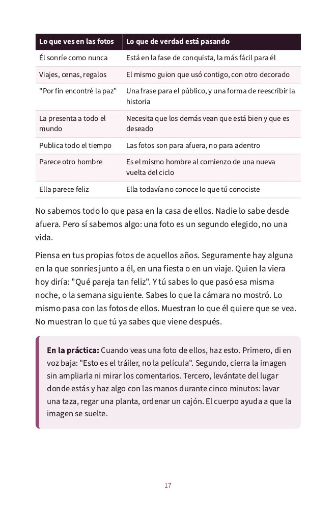 Tabla lo que ves en las fotos y lo que de verdad está pasando